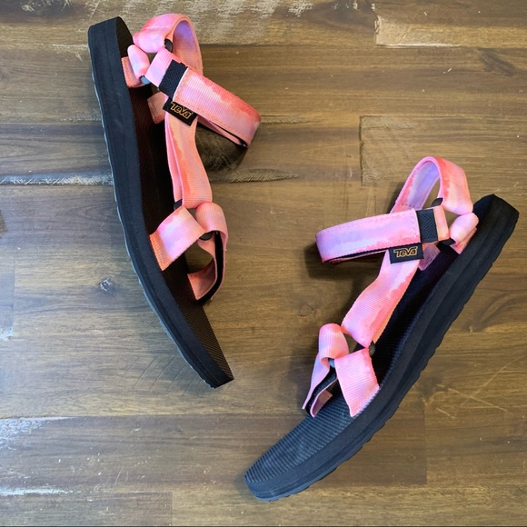 Teva | Shoes | Teva Original Universal Tie Die Sorbetpink Sandals Size |  Poshmark